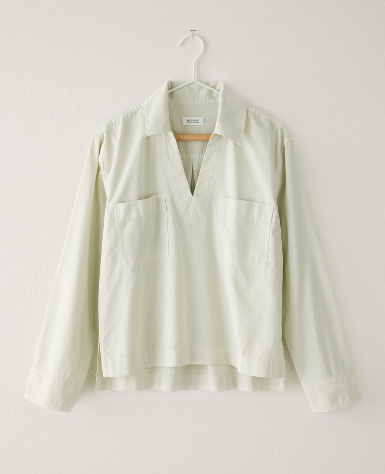 Haven Well Within Lightweight Twill Collared Popover