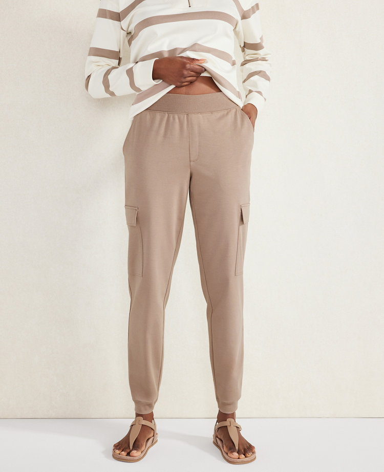 Haven Well Within Organic Cotton Interlock Cargo Pants