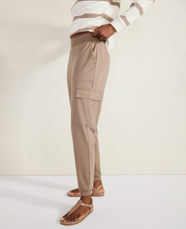Haven Well Within Organic Cotton Interlock Cargo Pants