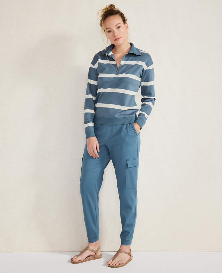 Haven Well Within Organic Cotton Interlock Cargo Pants
