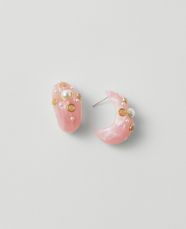 Embellished Teardrop Earrings