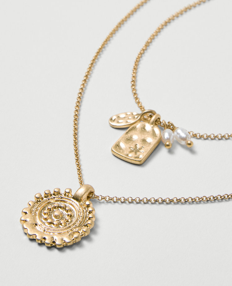 Layered Charm Necklace
