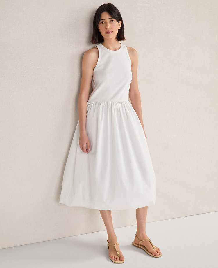 Haven Well Within Organic Cotton Drop Waist Bubble Dress