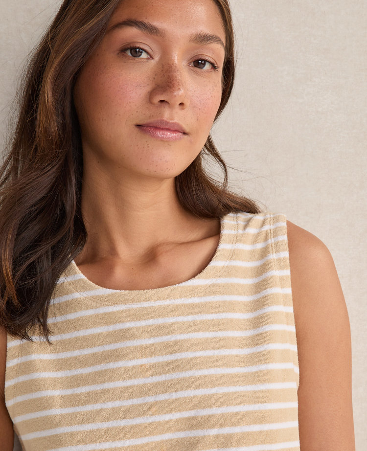 Haven Well Within Terry Cloth Stripe Tank