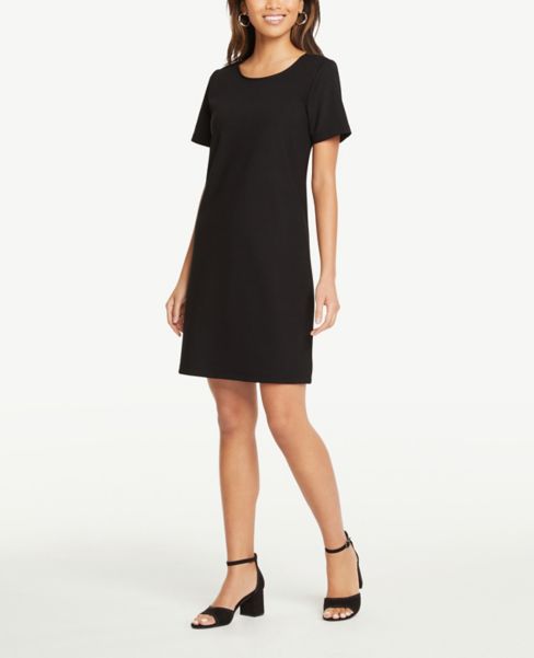 short sleeve shift dress