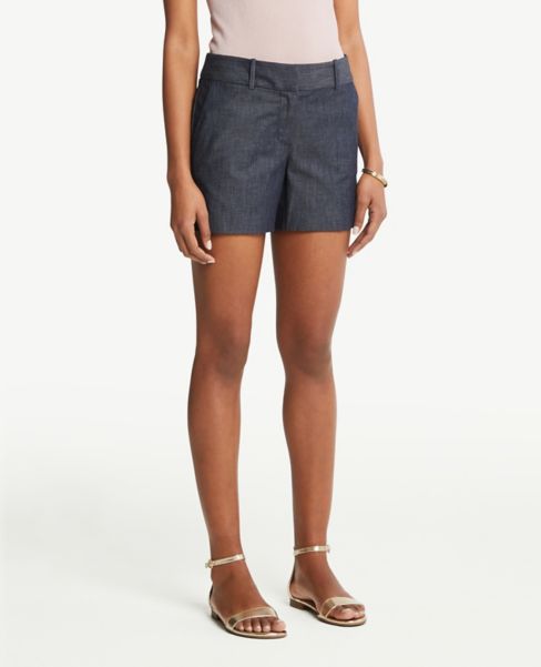 ann taylor denim shorts