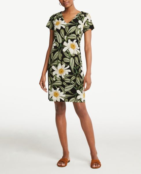 ruched shift dress