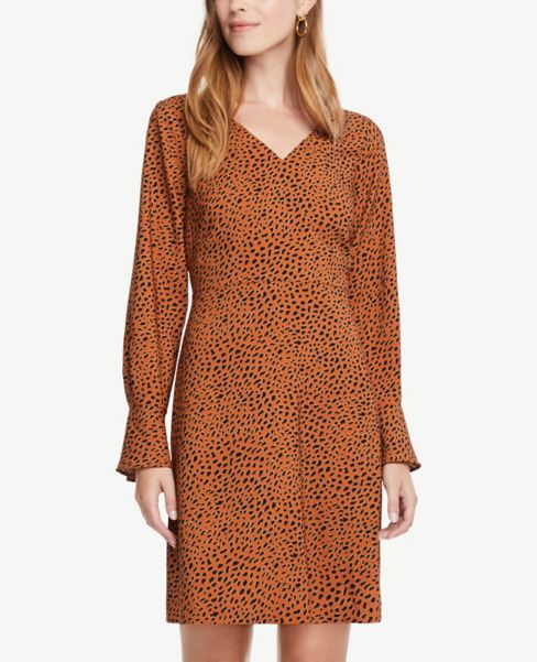 ann taylor leopard dress