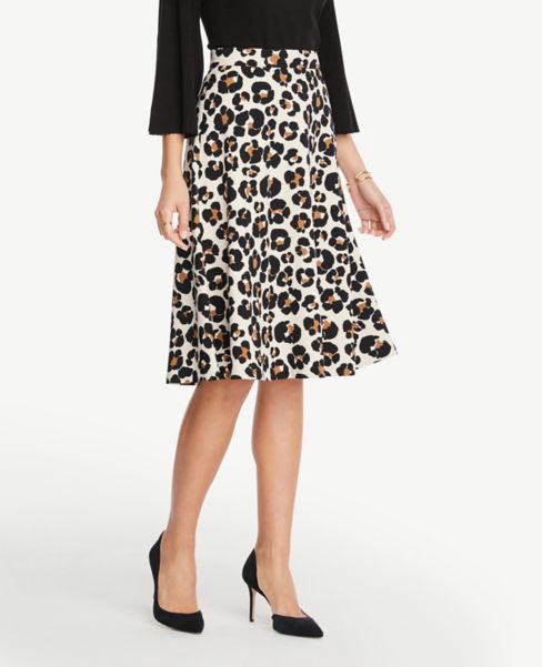 ann taylor midi skirt