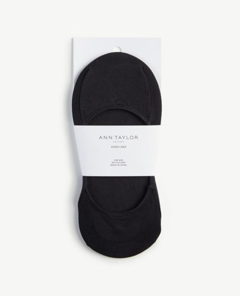 Image of Ann Taylor Factory Sheer No Show Socks