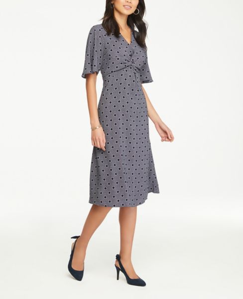 knot dress midi
