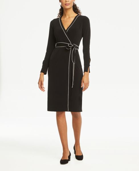 ann taylor factory wrap dress