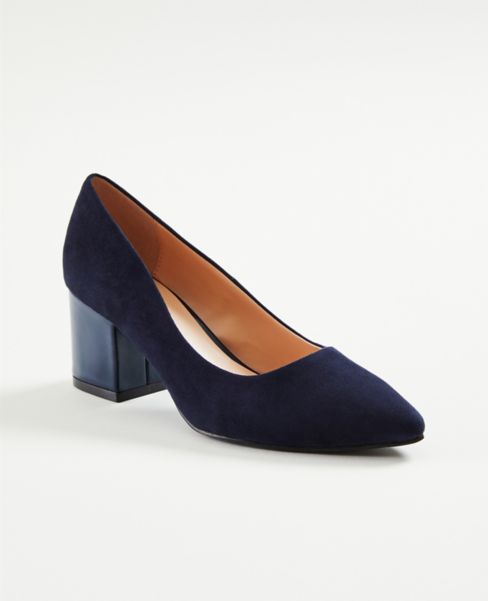 ann taylor block heel
