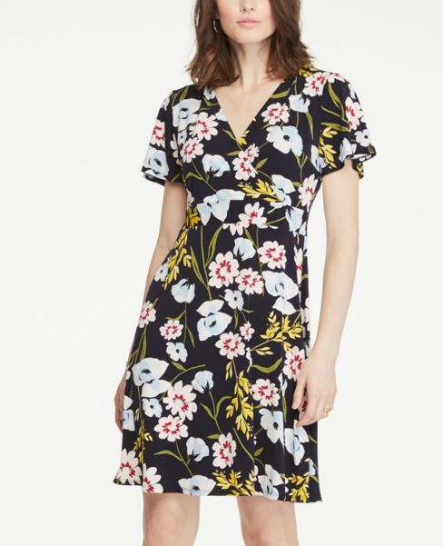 ann taylor factory wrap dress