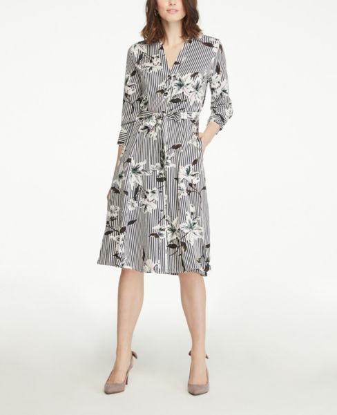 ann taylor floral jumpsuit
