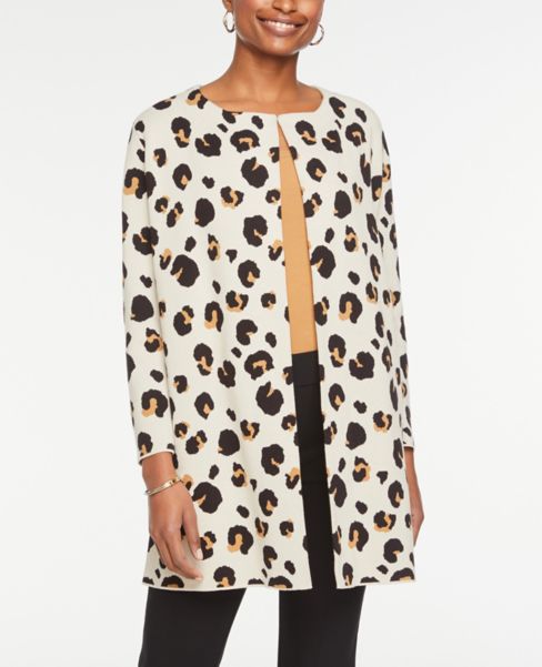 ann taylor leopard print dress