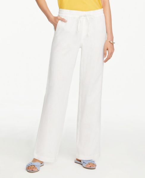 petite linen pants