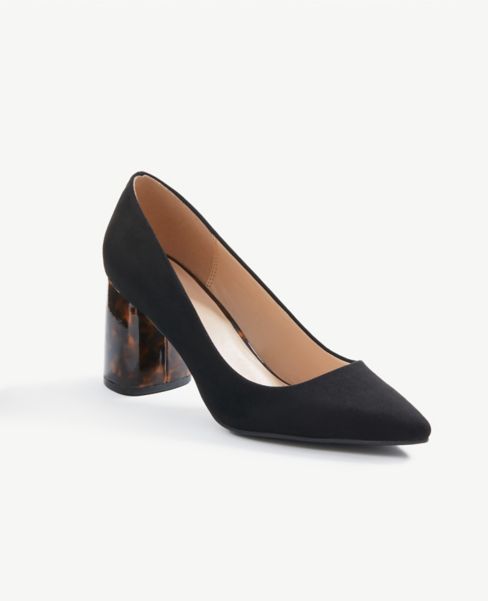 ann taylor tortoise shell pumps