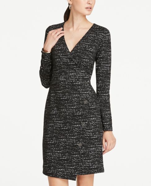 ann taylor factory wrap dress