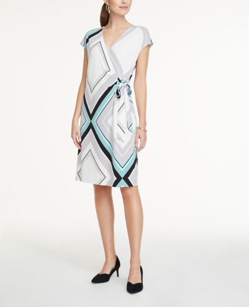 scarf wrap dress