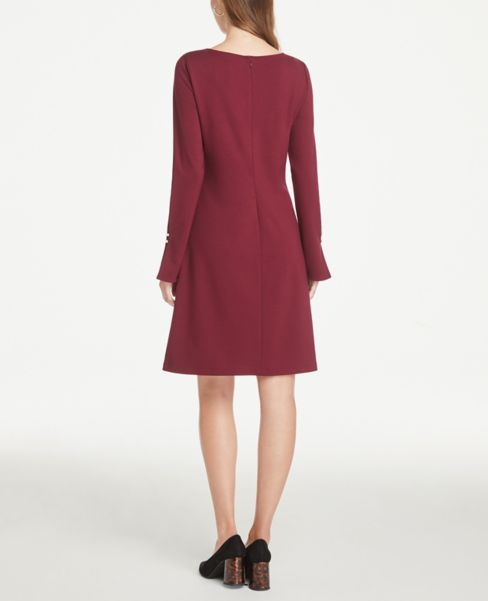 ponte shift dress