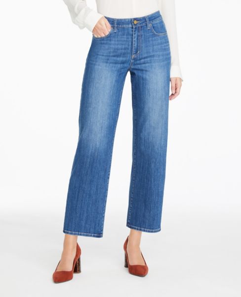 ann taylor wide leg jeans