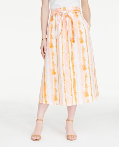 ann taylor midi skirt