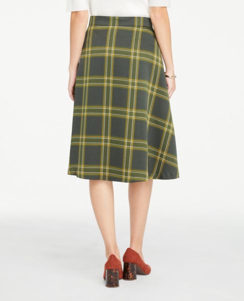 ann taylor midi skirt