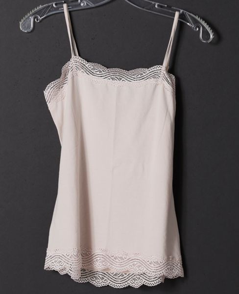 lace trim cami