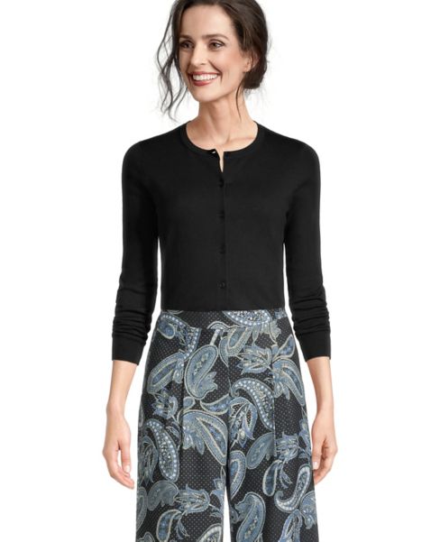 Image of Ann Taylor Factory Crew Neck Cardigan