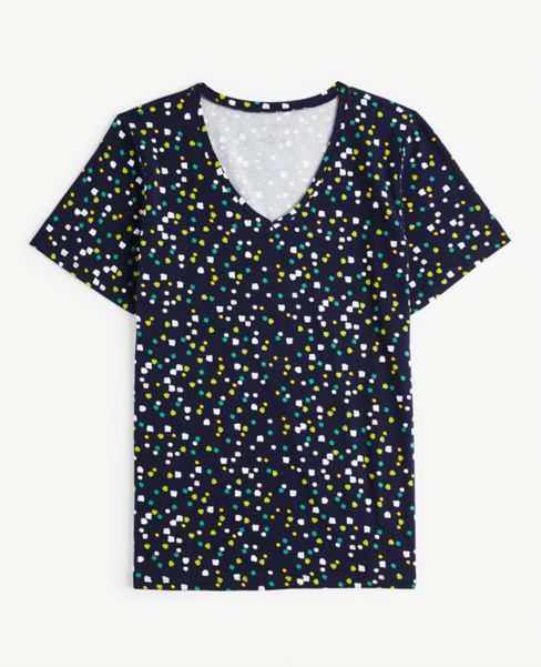 Image of Ann Taylor Factory Constellation V-Neck Top