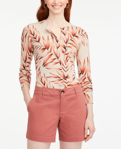 Image of Ann Taylor Factory Leafed Cardigan
