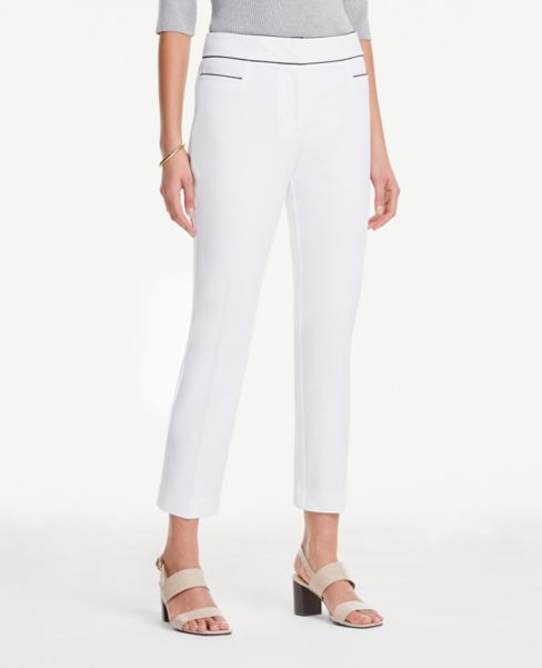 Image of Ann Taylor Factory Curvy Tipped Ankle Pants