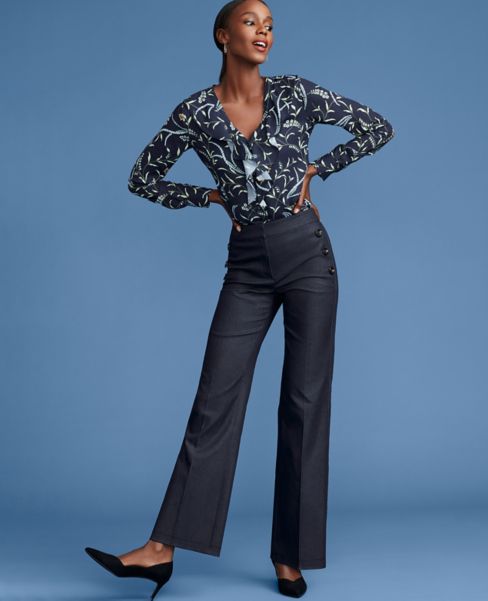 ann taylor flare pants