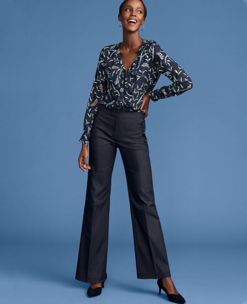 ann taylor flare pants