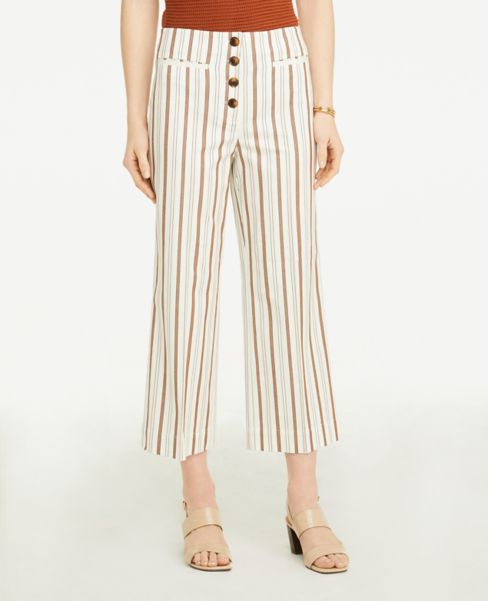 slim wide leg pants
