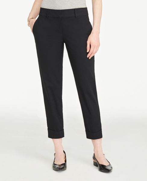 loft curvy crop pants