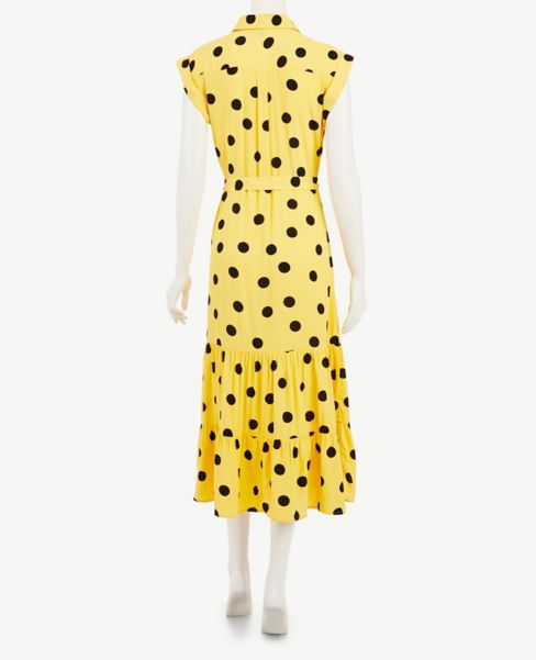 shirt dress polka dot