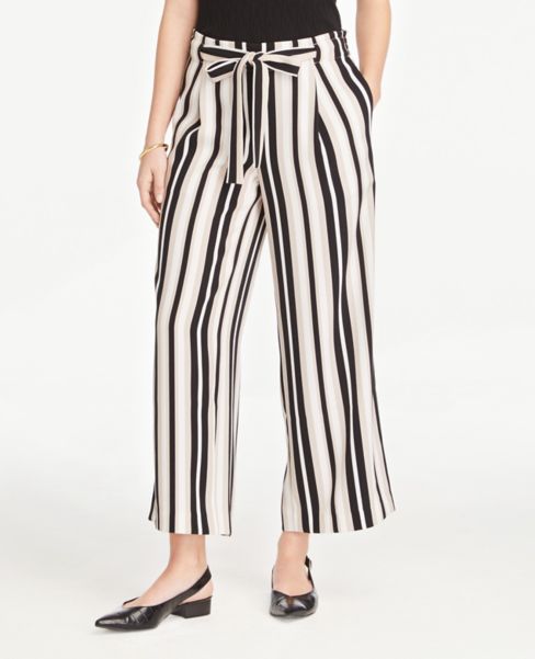 ann taylor striped pants