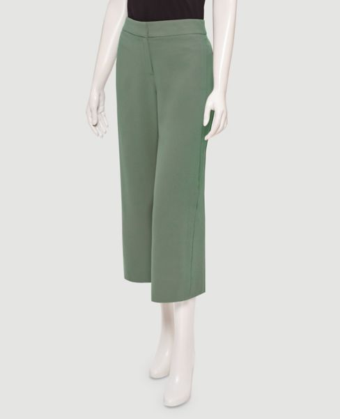 wide leg pants with slits