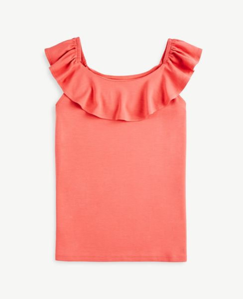 Image of Ann Taylor Factory Ruffle Top