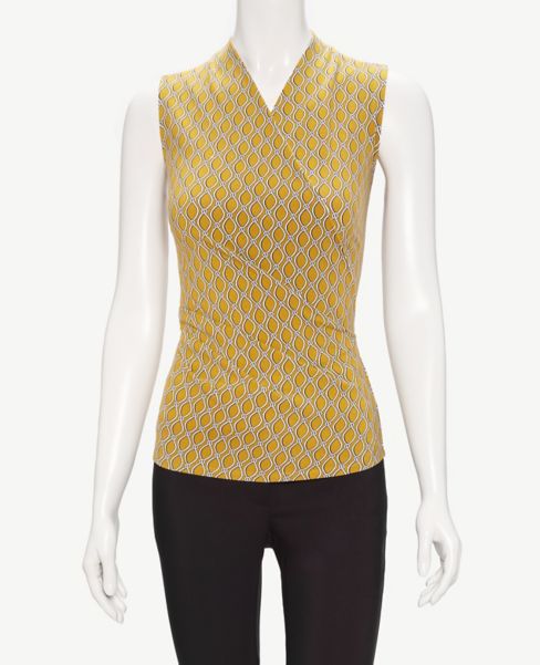 Image of Ann Taylor Factory Roped Wrap Shell Top