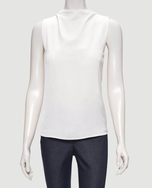 Image of Ann Taylor Factory Cowl Neck Shell Top