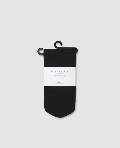 Image of Ann Taylor Factory Lace Hosiery Socks