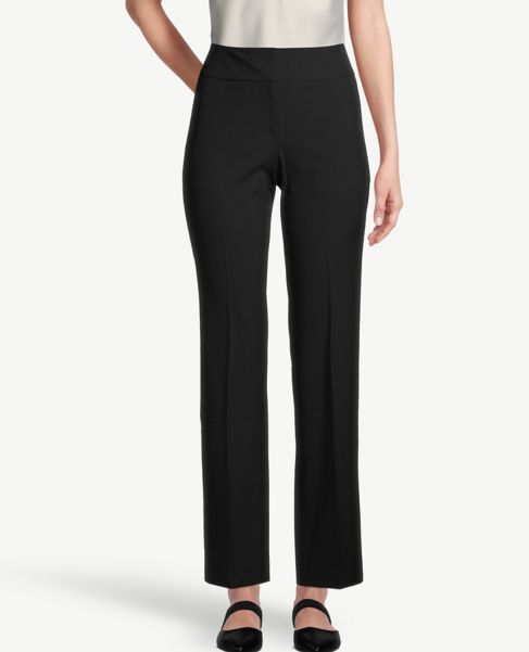 Image of Ann Taylor Factory Curvy Trouser Pants in Black