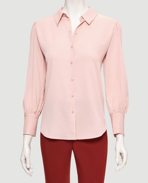 Image of Ann Taylor Factory Button Down Shirt