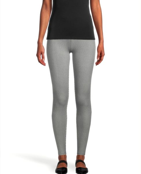 Image of Ann Taylor Factory Houndstooth Essential Leggings