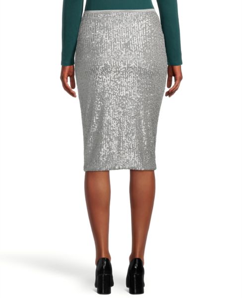 ann taylor sequin pencil skirt