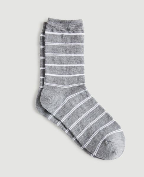 Image of Ann Taylor Factory Striped Socks