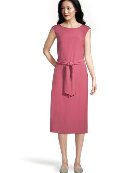 Image of Ann Taylor Factory Tie Waist Midi Dress